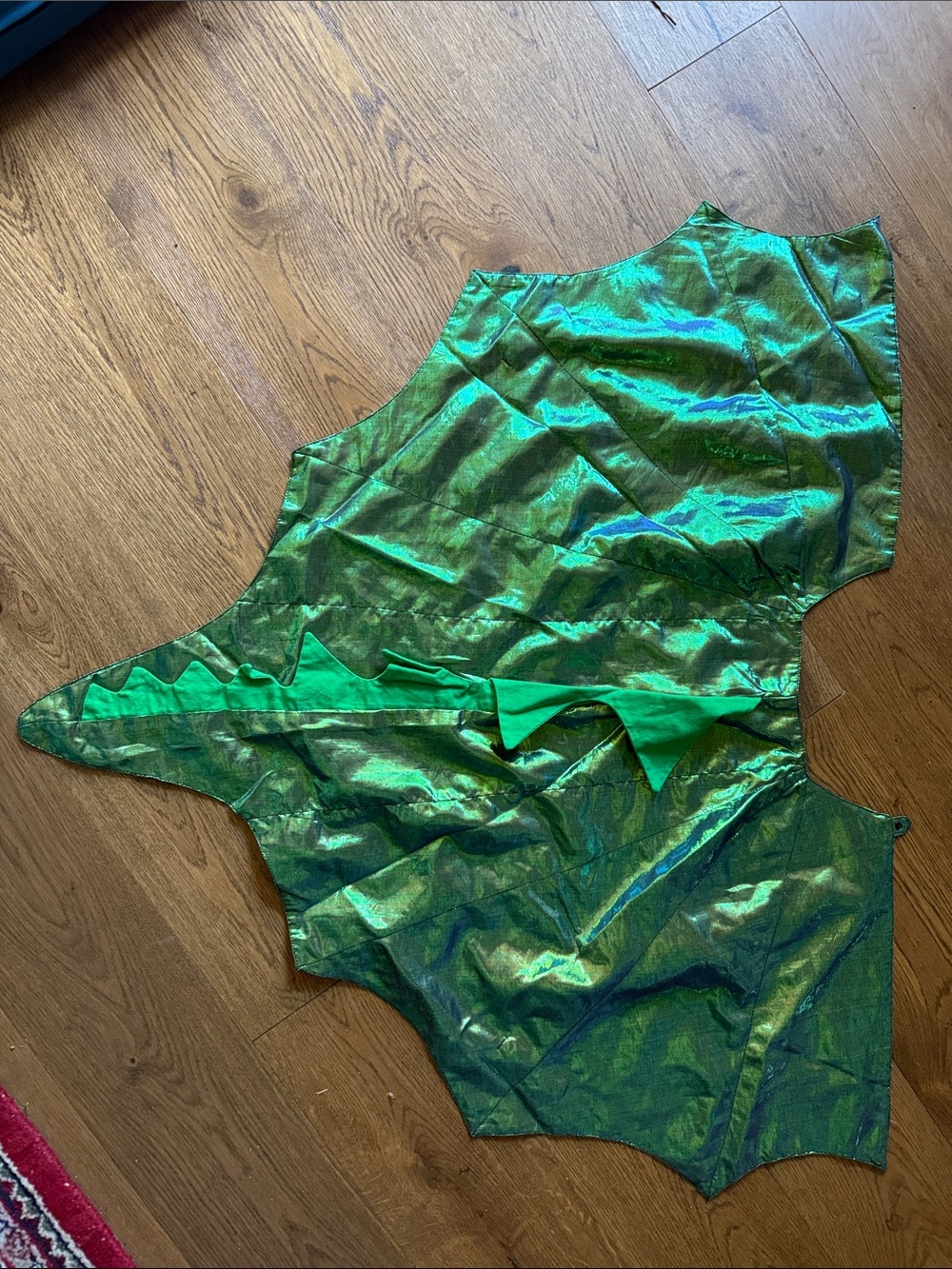 Meri Meri Shimmering Green Dragon Wings Kids Costume Accessory